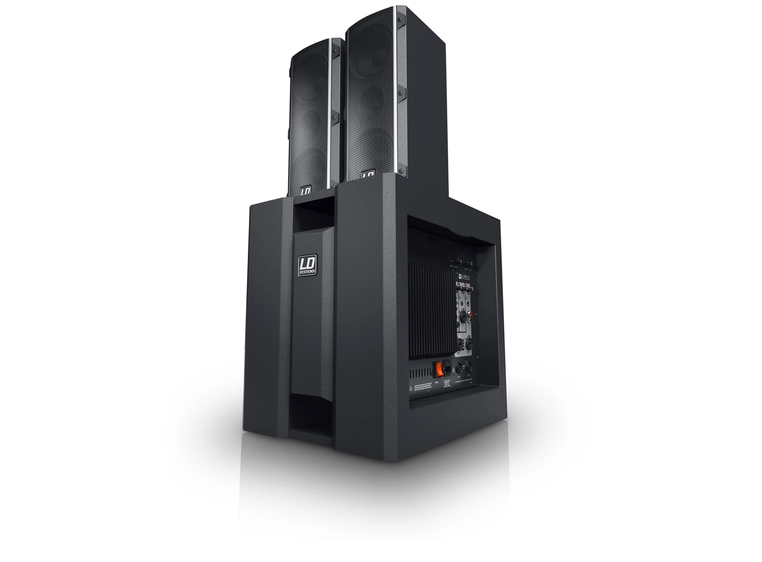 LD Systems DAVE 8 ROADIE Portabelt 8" aktivt PA-system med mikser 